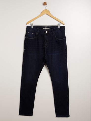 Calça Jeans Slim Plus Size Masculina AZUL
