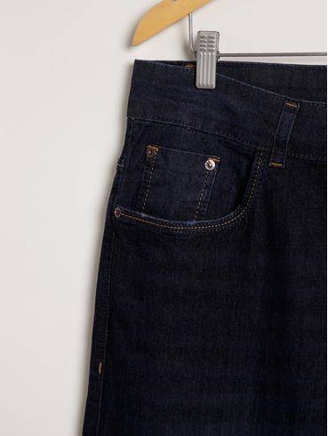 Calça Jeans Slim Plus Size Masculina AZUL