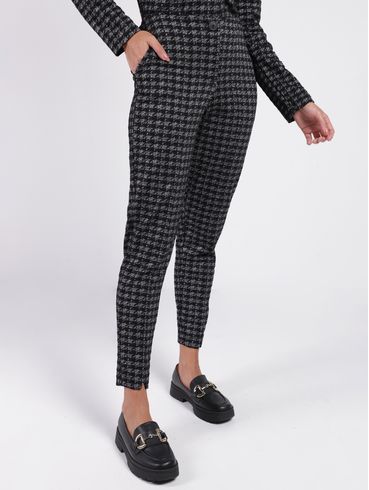 Calça Xadrez Autentique Feminina PRETO