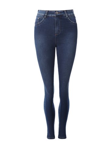 Calça Jeans Cigarrete Feminina AZUL