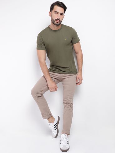 Camiseta Básica Masculina VERDE