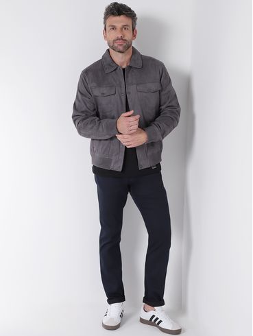 Jaqueta Bomber Suede Masculina CHUMBO