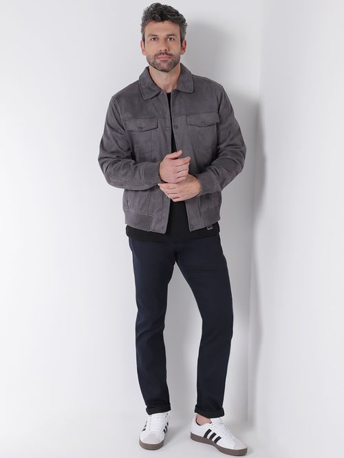 Jaqueta Bomber Suede Masculina CHUMBO