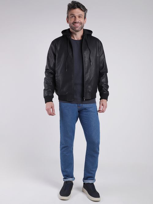 Suéter de Tricot Masculino MARINHO