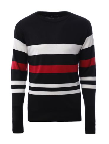 Blusão de Tricot Masculino MULTICOLORIDO