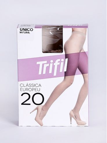 Meia-Calça Clássica Europeu Fio 20 Trifil Feminina NATURAL