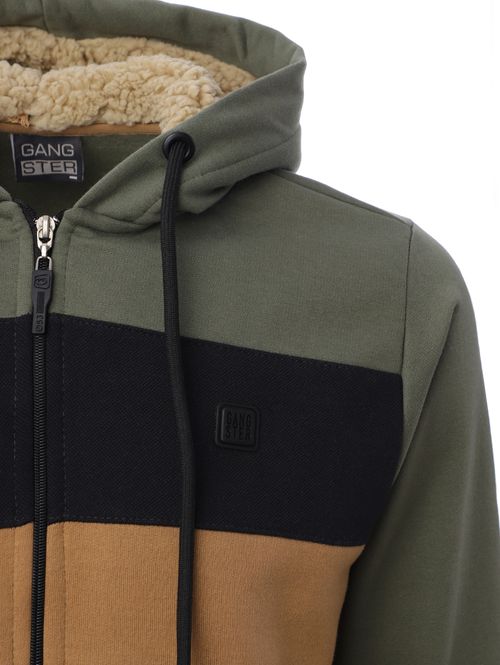 Jaqueta Moletom Gangster Masculina VERDE