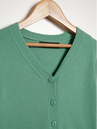 Cardigan Infantil Para Menina - VERDE