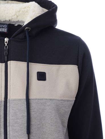 Jaqueta Moletom Gangster Masculina MARINHO