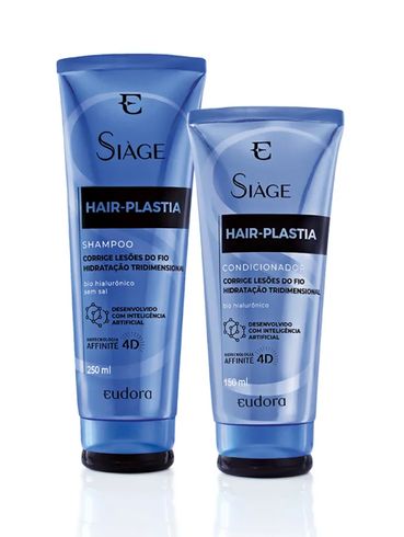 Kit Capilar Hair Plastia Siàge Eudora UNICO