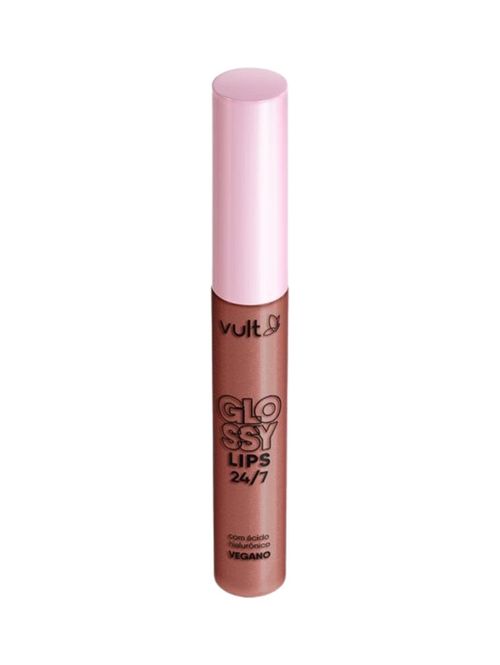 Gloss Labial Pêssego Cintilante Glossy Lips Vult UNICO