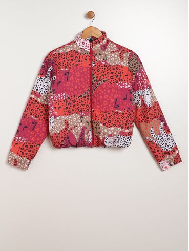 Jaqueta Lunender Juvenil Para Menina - VERMELHO