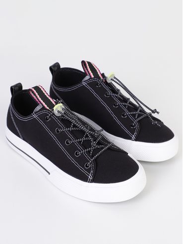 Tênis Casual Feminino PRETO