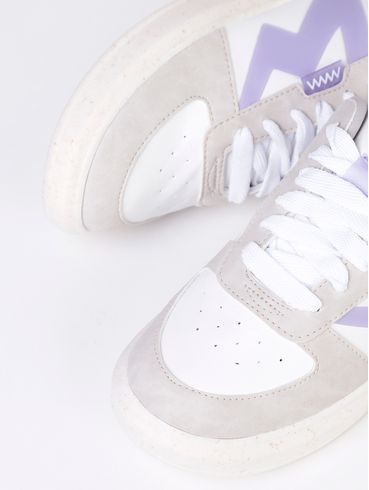 Tênis Street Juvenil Para Menina - BRANCO/LILAS/OFF WHITE