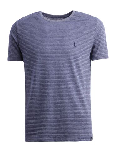 Camiseta Manga Curta Canelada Masculina MARINHO