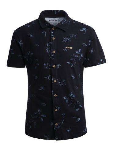Camisa Manga Curta Masculina MARINHO