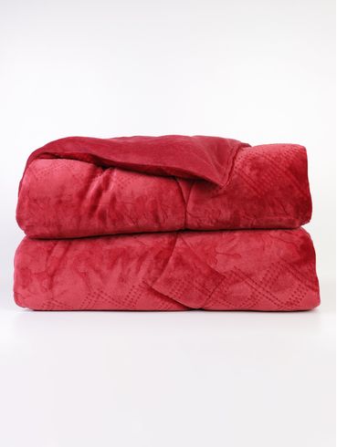Edredom de Casal Blend Elegance Altenburg BORDO