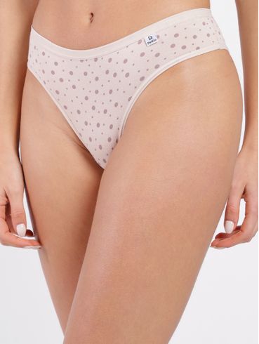 Kit com 03 Calcinhas DelRio Feminina AREIA/ROSA/MARROM