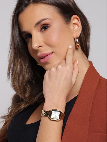 Relógio Condor Feminino DOURADO