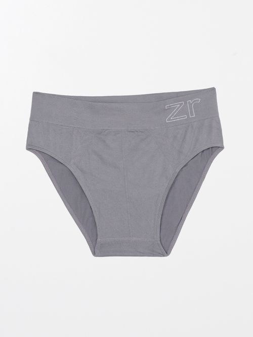 Cueca Slip Masculina Cinza
