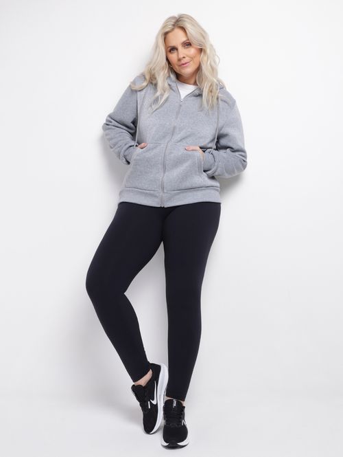 Calça Legging Plus Size Feminina Preto