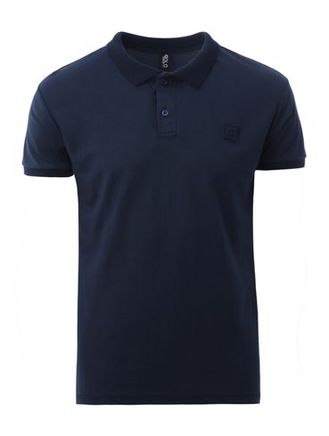 Polo Manga Curta Masculina MARINHO