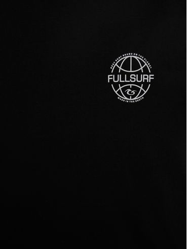 Camiseta Manga Curta Full Surf Plus Size Masculina PRETO