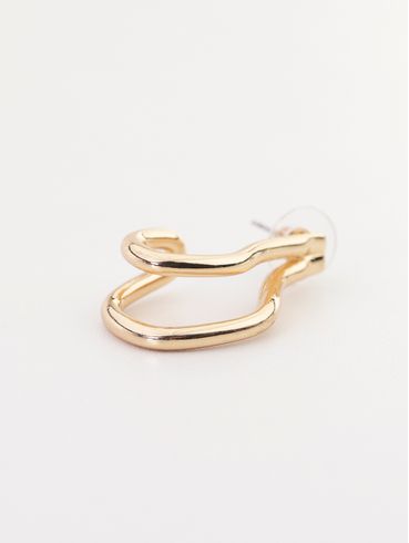 Brinco Form Orgânico Dourado / DOURADO