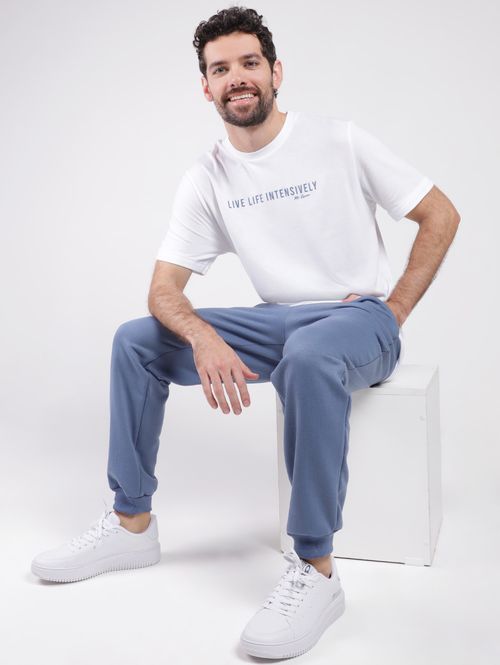 Camiseta Manga Curta Masculina BRANCO