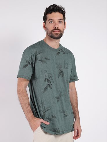 Camiseta Manga Curta Masculina VERDE