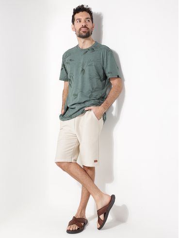 Camiseta Manga Curta Masculina VERDE
