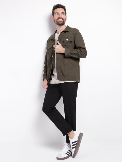 Jaqueta Sarja Masculina VERDE