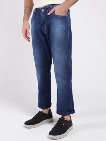 Calça Jeans Slim Elétron Masculina AZUL