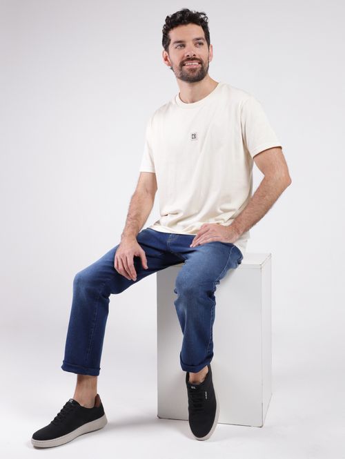 Calça Jeans Slim Elétron Masculina AZUL