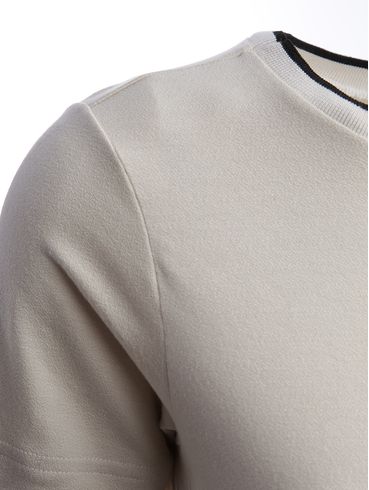 Blusa Manga Curta Feminino BEGE