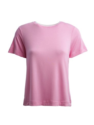 Blusa Manga Curta Feminino ROSA
