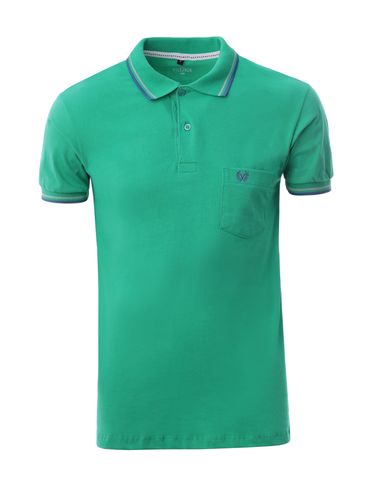 Polo Manga Curta Vilejack Masculina VERDE