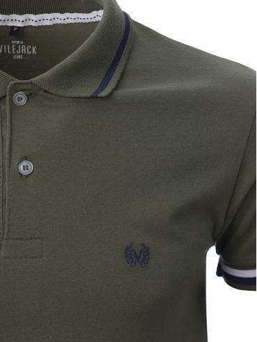 Polo Manga Curta Masculina VERDE