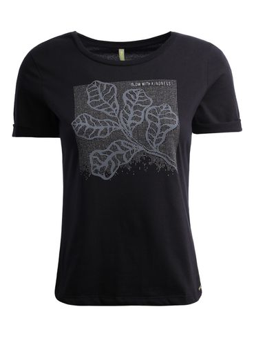 Blusa Manga Curta Cativa Feminina PRETO