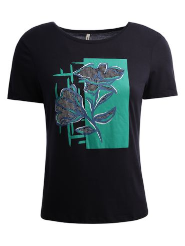 Blusa Manga Curta Habana Feminina PRETO