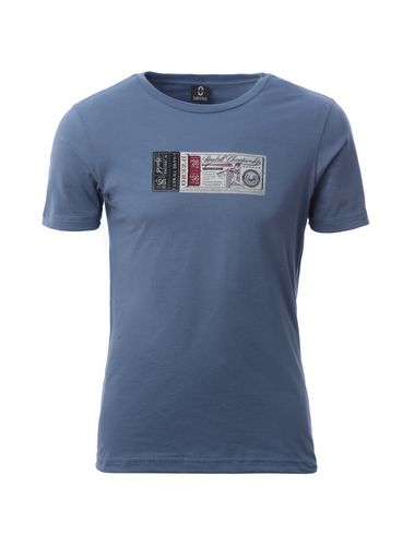 Camiseta Manga Curta Masculina AZUL