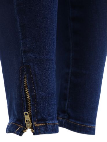 Calça Jeans Cigarrete Feminina AZUL