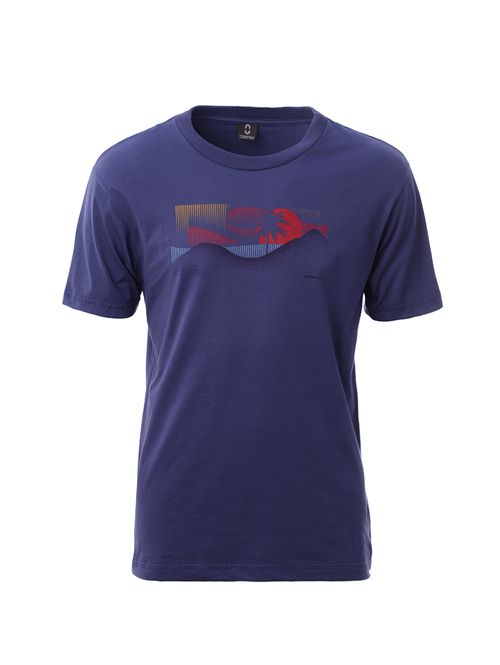 Camiseta Manga Curta Masculina AZUL