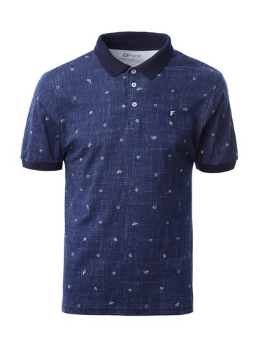 Polo Manga Curta Masculina MARINHO