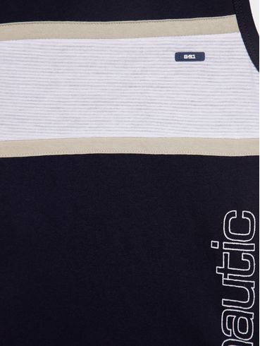 Camiseta Regata Infantil Para Menino - MARINHO