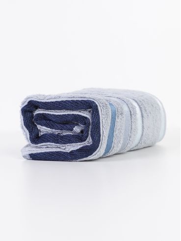 Toalha de Rosto Fio Penteado Lumina Karsten Azul