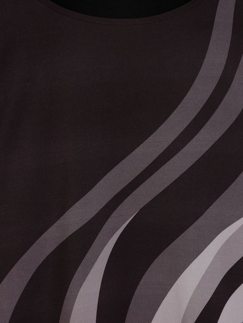 Blusa Manga Curta Cativa Plus Size Feminina PRETO