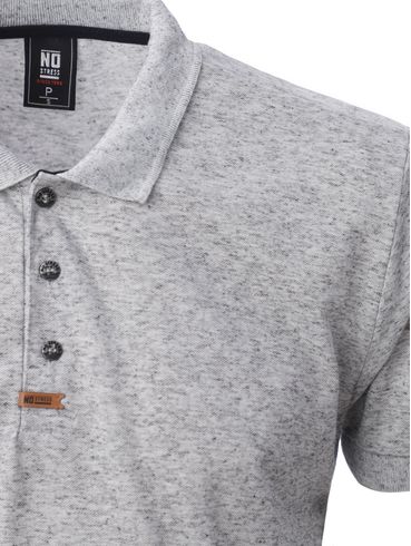 Polo Manga Curta Masculina PRETO