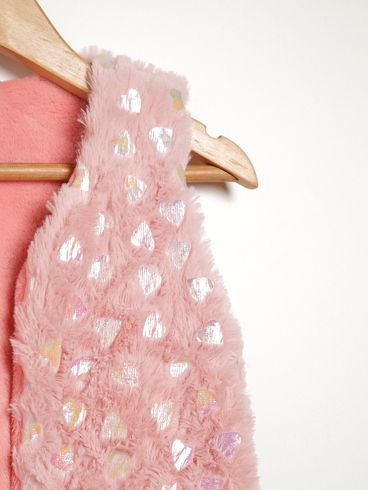 Colete Infantil Para Menina - ROSA