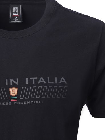 Camiseta Manga Curta No Stress Masculina PRETO